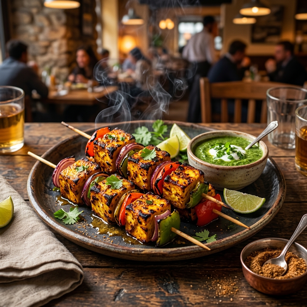 Smoky Paneer Tikka